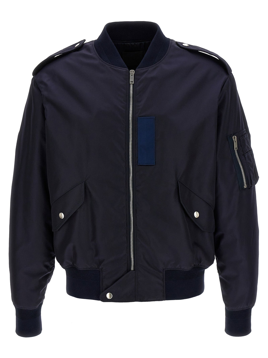 Men’s Givenchy Blue Polyamide Bomber