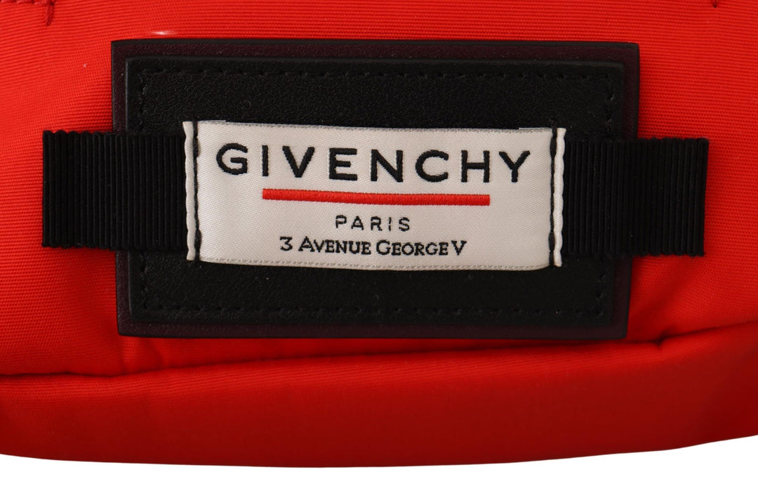 Men’s Givenchy Red Polyamide Downtown Large Bum Belt Bag