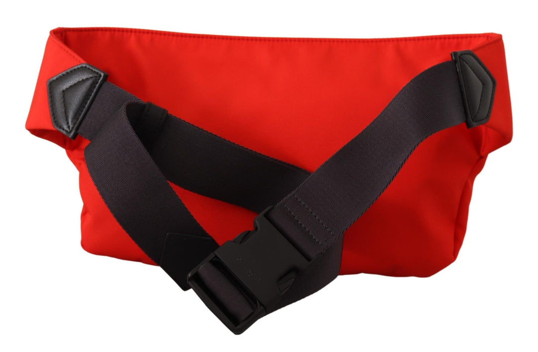 Men’s Givenchy Red Polyamide Downtown Large Bum Belt Bag