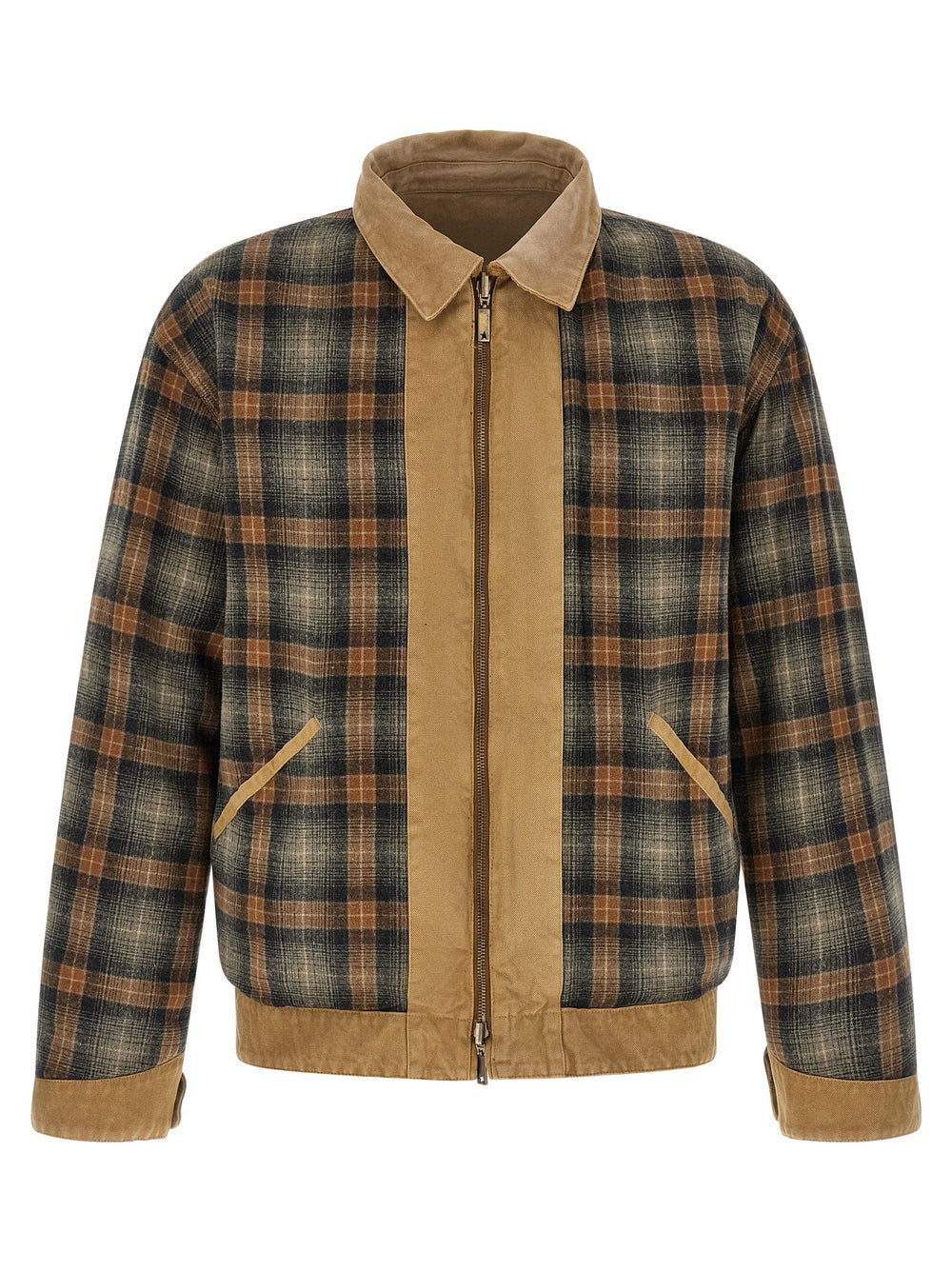 Men’s Golden Goose Beige Cotton Shell Jacket