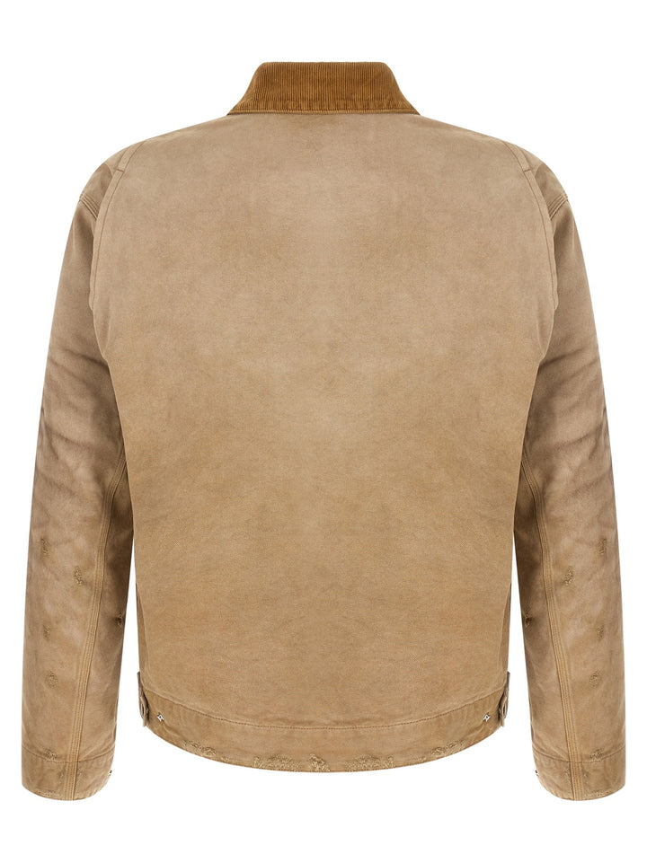 Men’s Golden Goose Beige Cotton Shell Jacket
