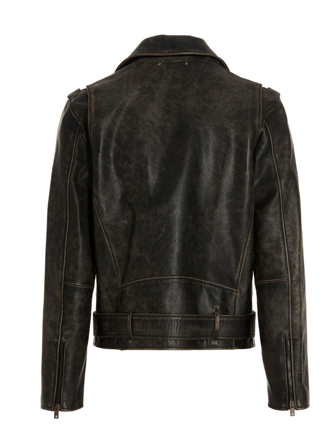 Men’s Golden Goose Black Calfskin Leather Jacket