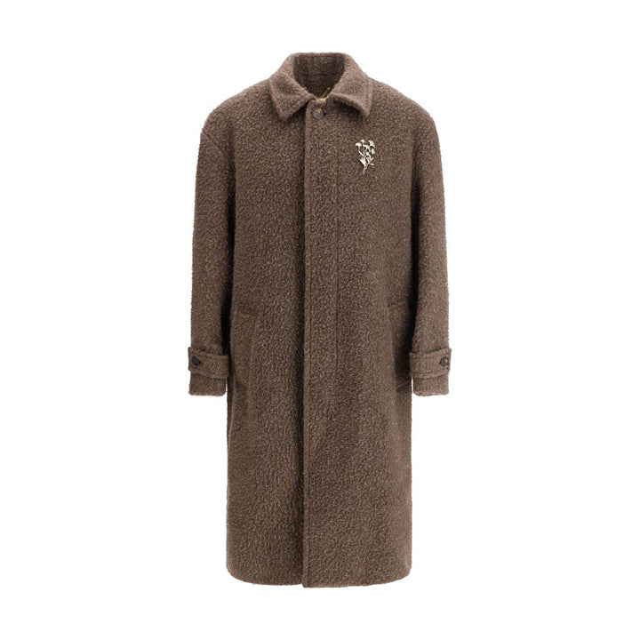 Men’s Golden Goose Brown Viscose Coat