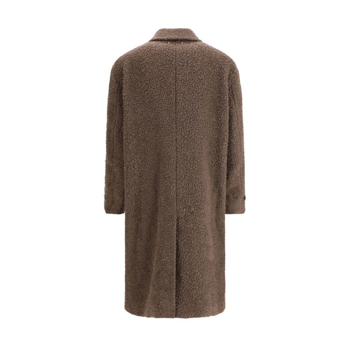 Men’s Golden Goose Brown Viscose Coat