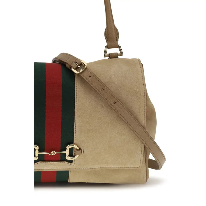 Men’s Gucci Beige Calf Leather Bos Taurus Handbag