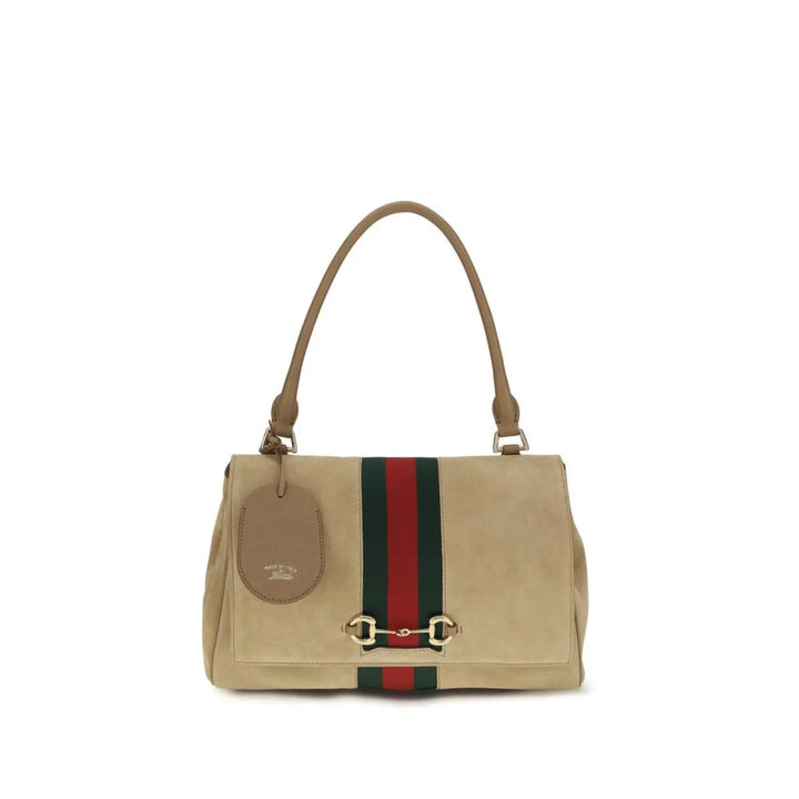 Men’s Gucci Beige Calf Leather Bos Taurus Handbag