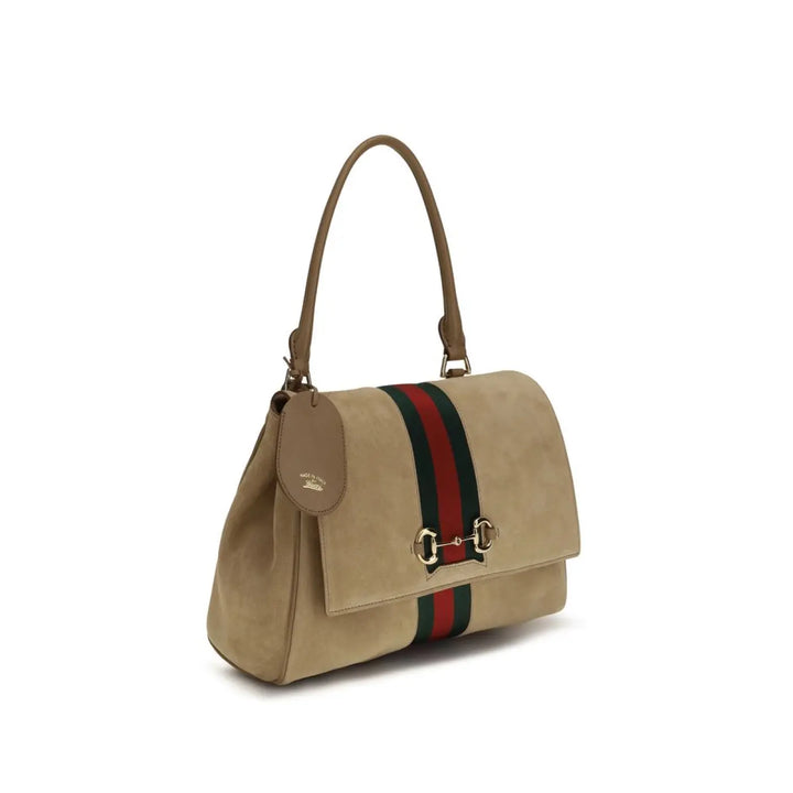 Men’s Gucci Beige Calf Leather Bos Taurus Handbag