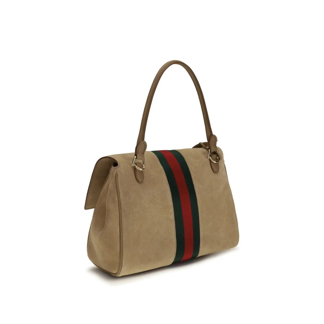 Men’s Gucci Beige Calf Leather Bos Taurus Handbag