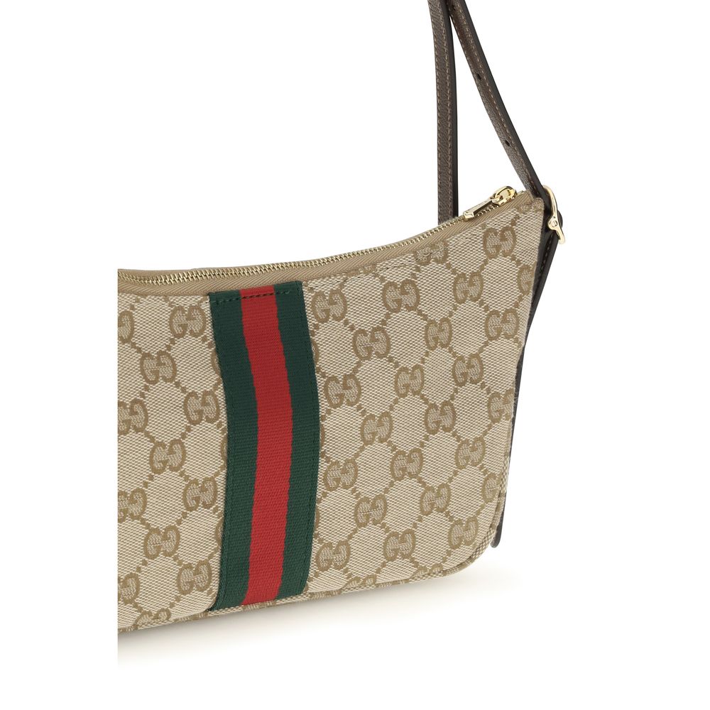 Men’s Gucci Beige Fabric Shoulder Bag
