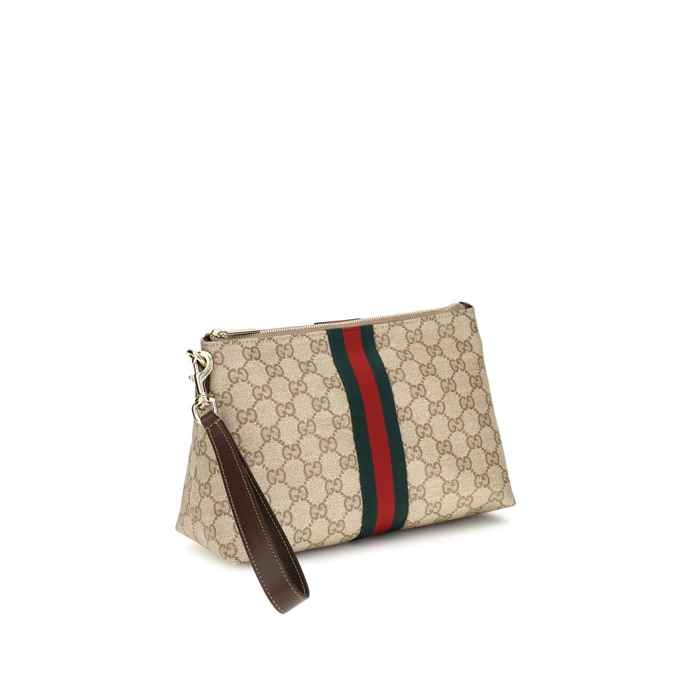 Men’s Gucci Beige Fabric Shoulder Bag