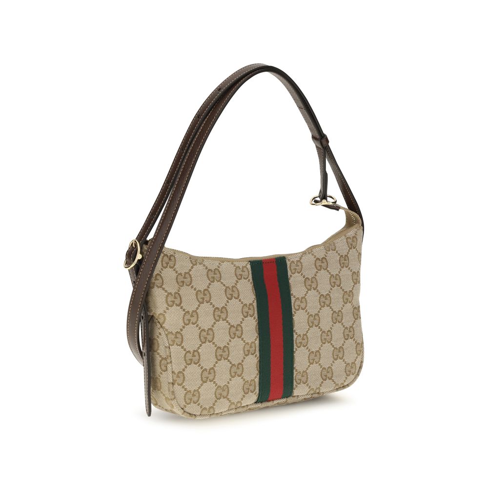 Men’s Gucci Beige Fabric Shoulder Bag
