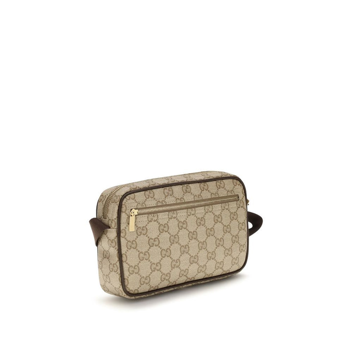 Men’s Gucci Beige Fabric Shoulder Bag