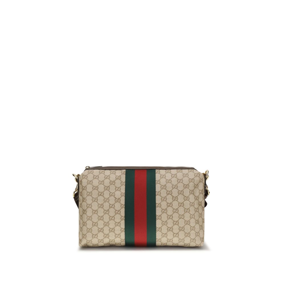 Men’s Gucci Beige Fabric Shoulder Bag