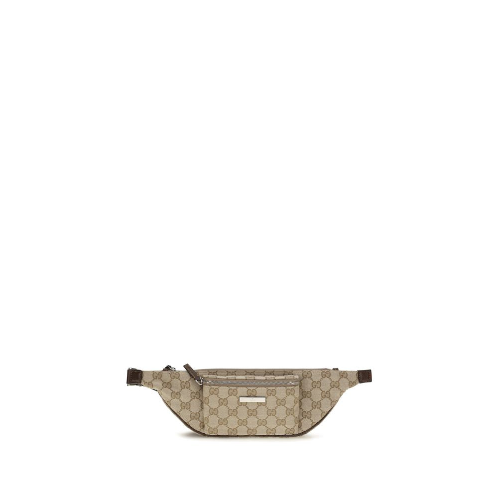 Men’s Gucci Beige Fabric Shoulder Bag