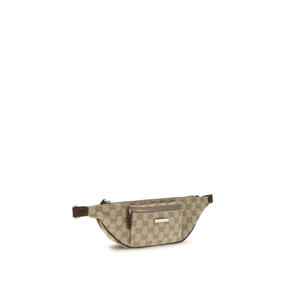 Men’s Gucci Beige Fabric Shoulder Bag