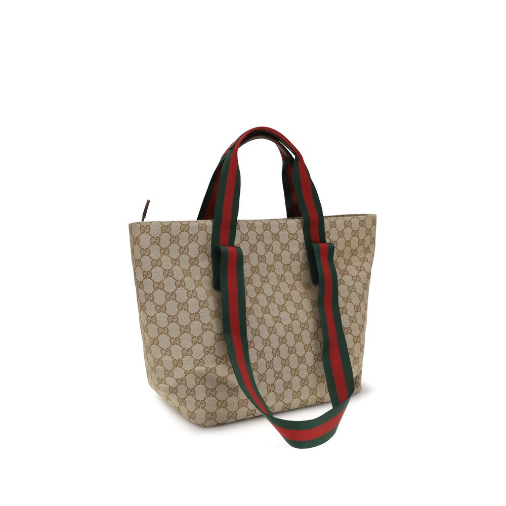 Men’s Gucci Beige Fabric Shoulder Bag