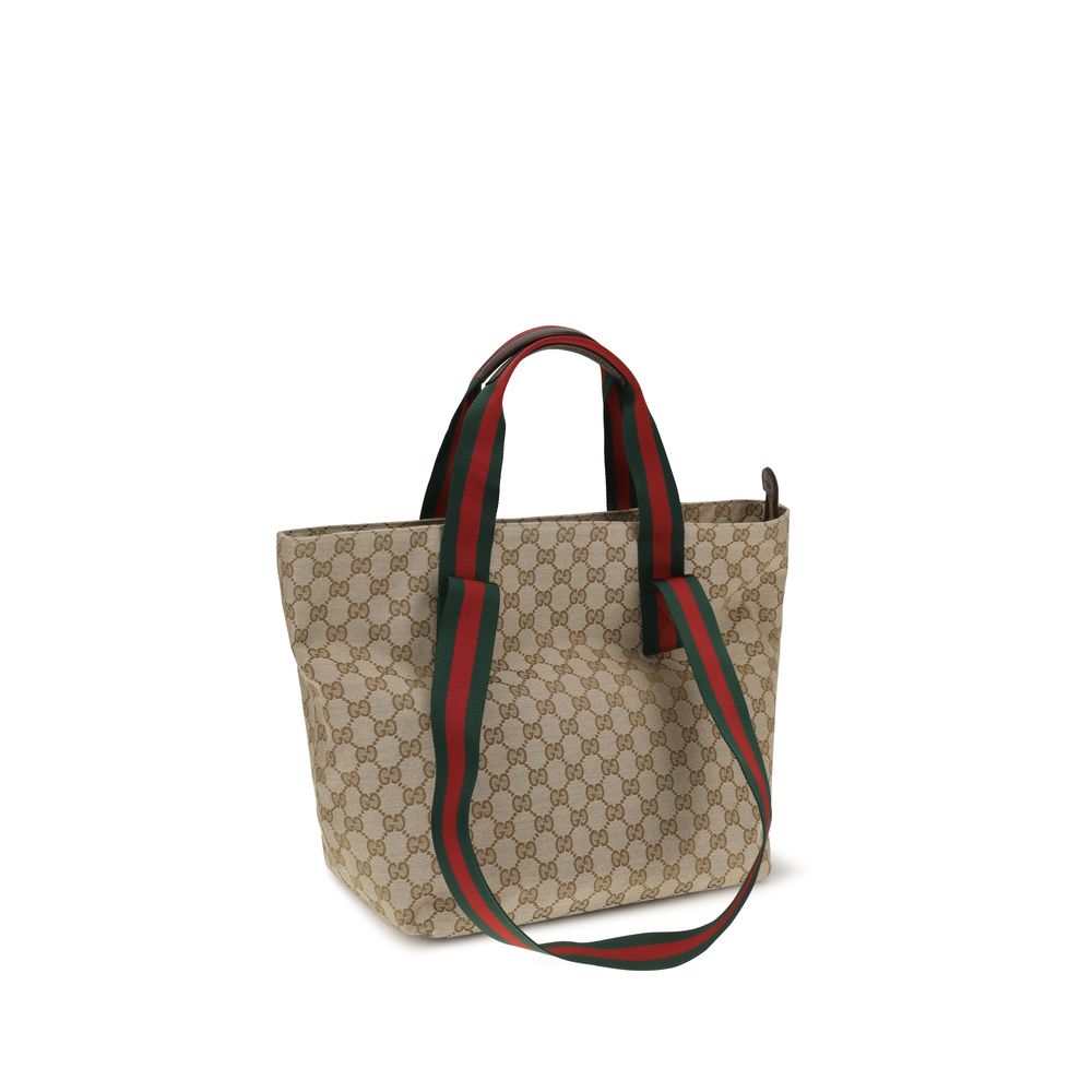 Men’s Gucci Beige Fabric Shoulder Bag