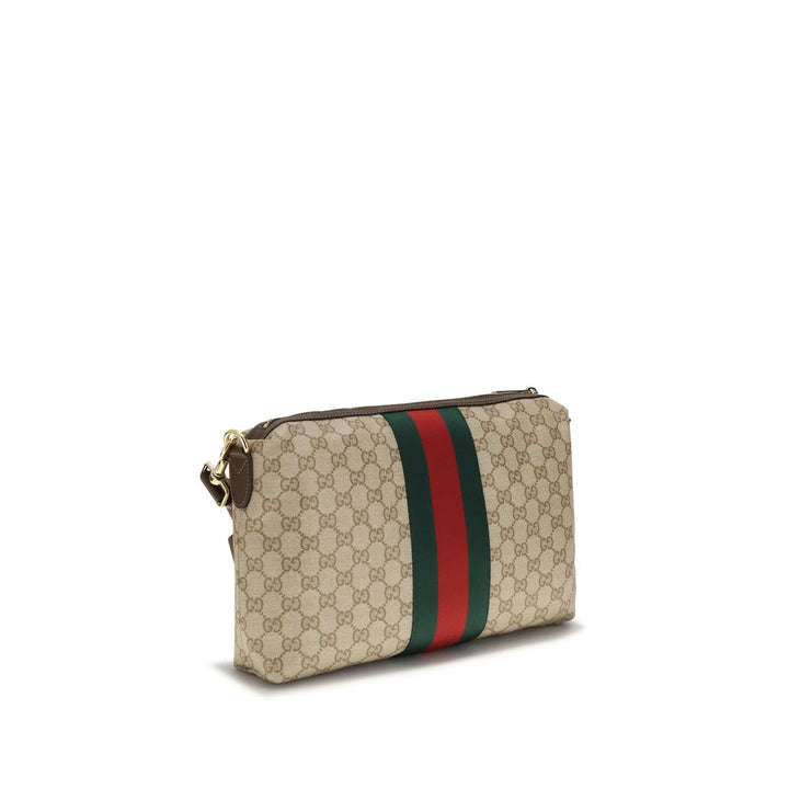 Men’s Gucci Beige Fabric Shoulder Bag