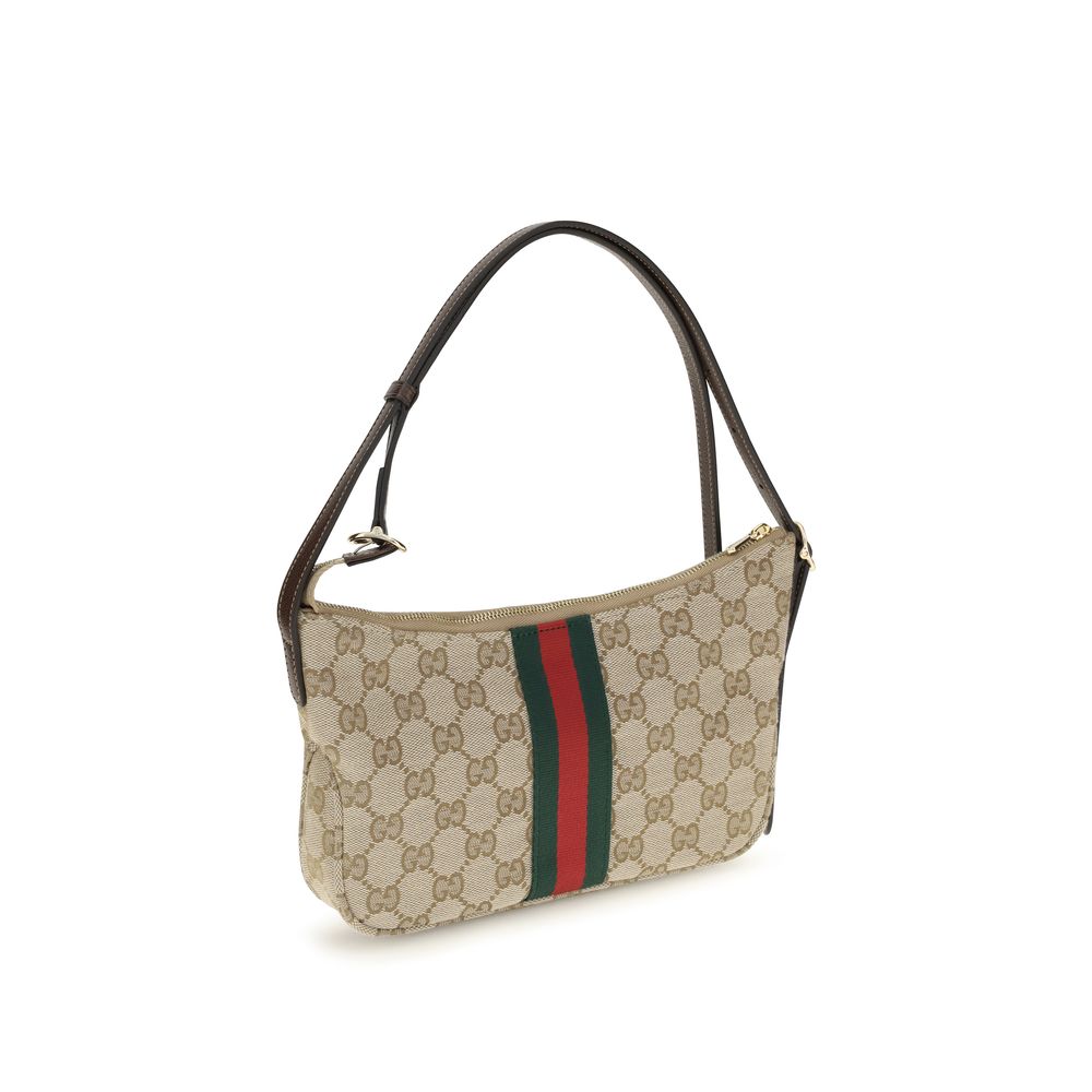 Men’s Gucci Beige Fabric Shoulder Bag