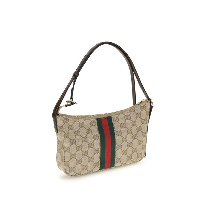 Men’s Gucci Beige Fabric Shoulder Bag