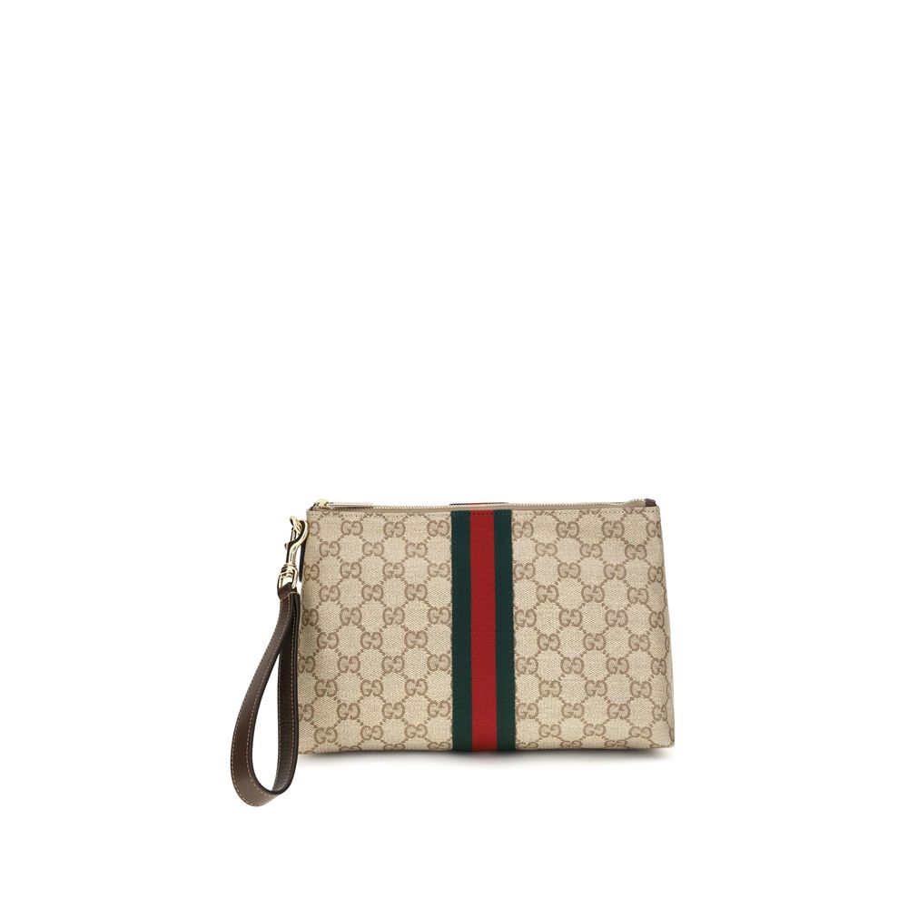 Men’s Gucci Beige Fabric Shoulder Bag