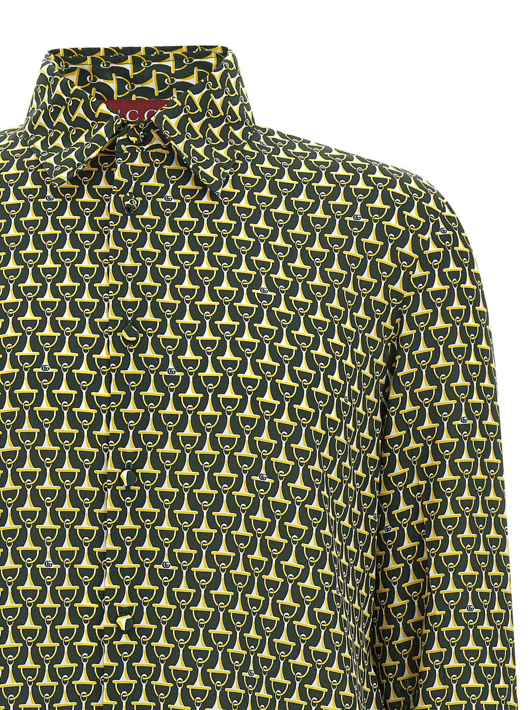 Gucci Bicolor Silk Blouse