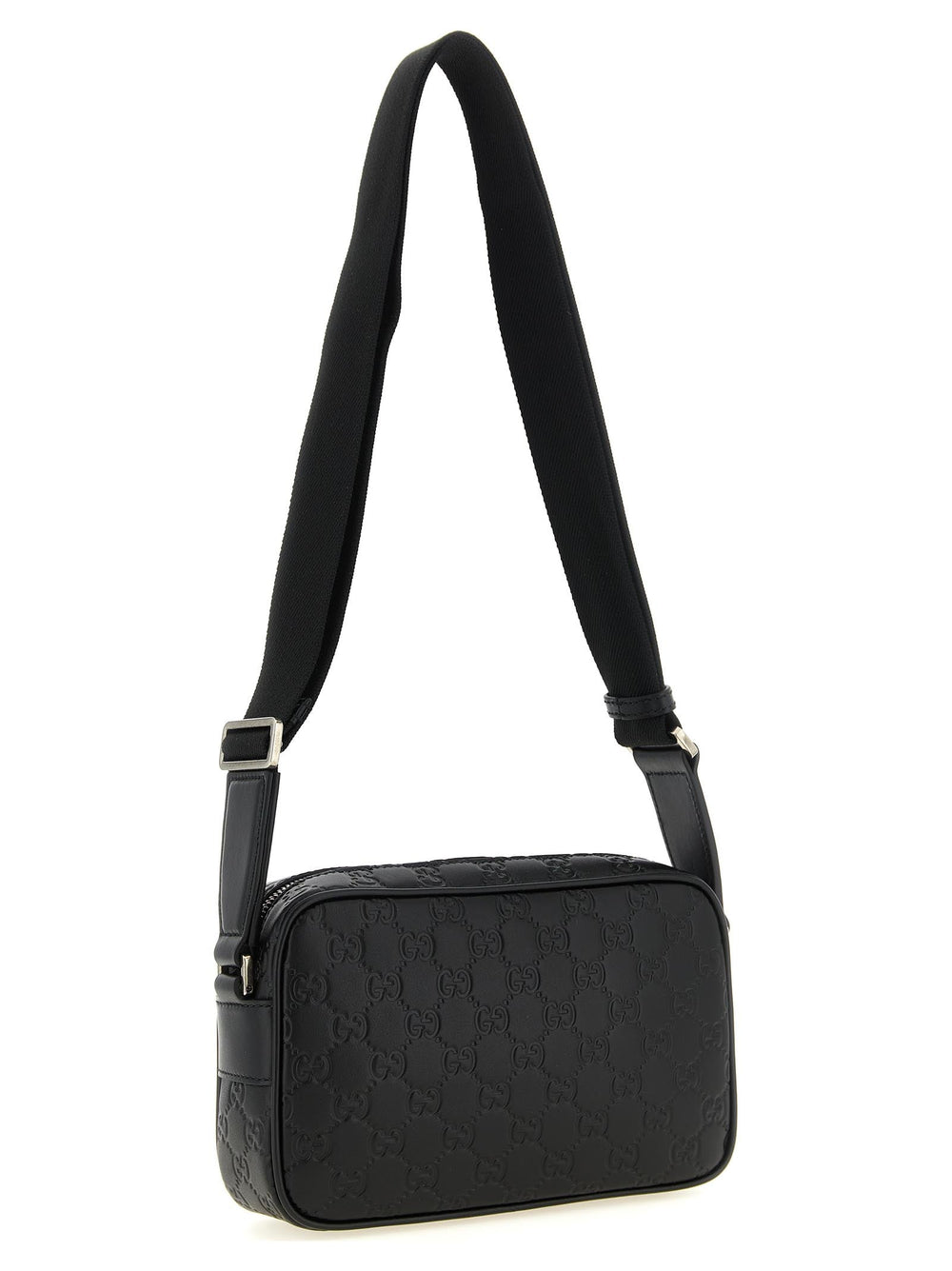 Men’s Gucci Black Calfskin Crossbody Bag