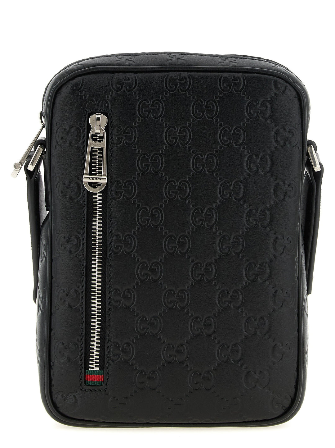 Men’s Gucci Black Calfskin Crossbody Bag