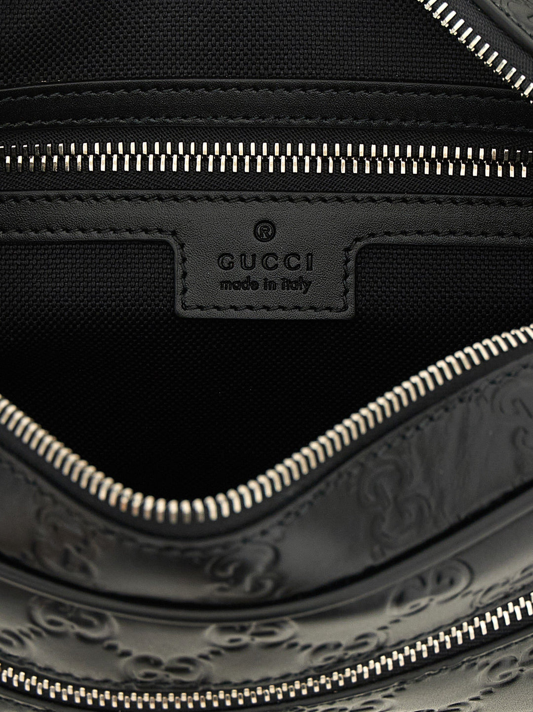 Men’s Gucci Black Calfskin Crossbody Bag