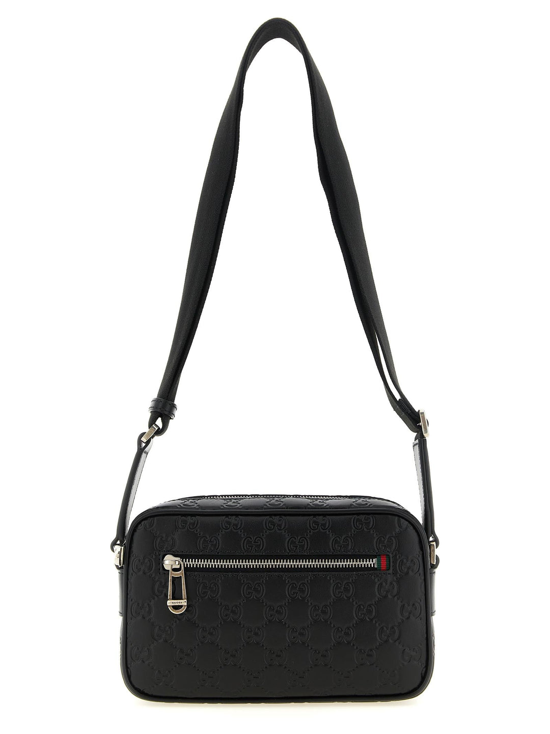 Men’s Gucci Black Calfskin Crossbody Bag