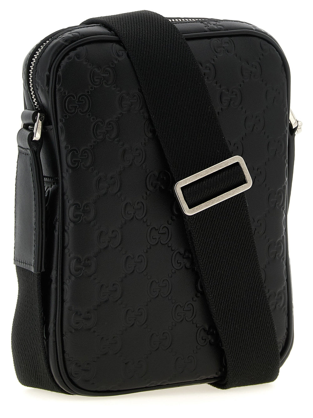 Men’s Gucci Black Calfskin Crossbody Bag