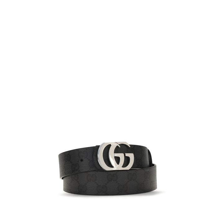 Gucci Black Cotton Belt