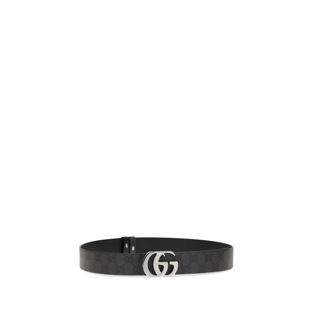 Gucci Black Cotton Belt