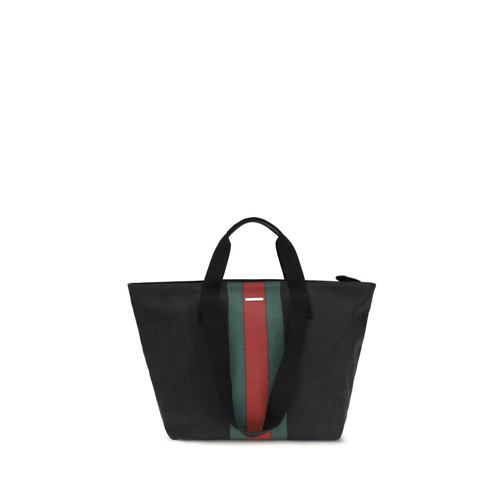 Men’s Gucci Black Cotton Shoulder Bag