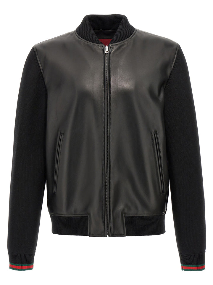 Men’s Gucci Black Lamb Leather Jacket