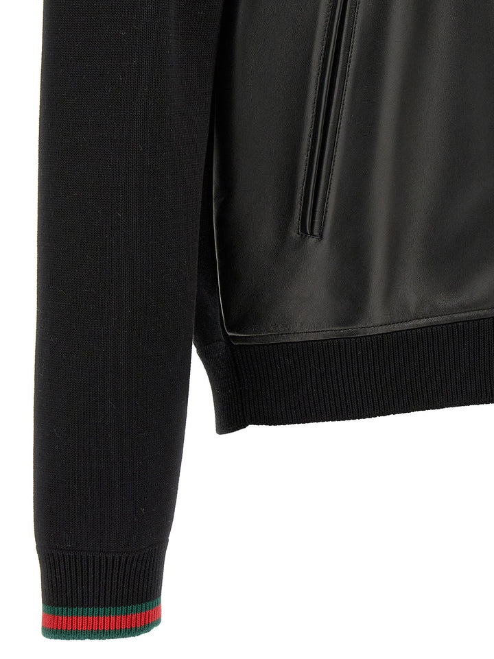 Men’s Gucci Black Lamb Leather Jacket