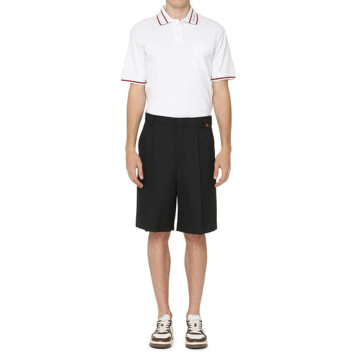 Men’s Gucci Black Polyester Bermuda Shorts