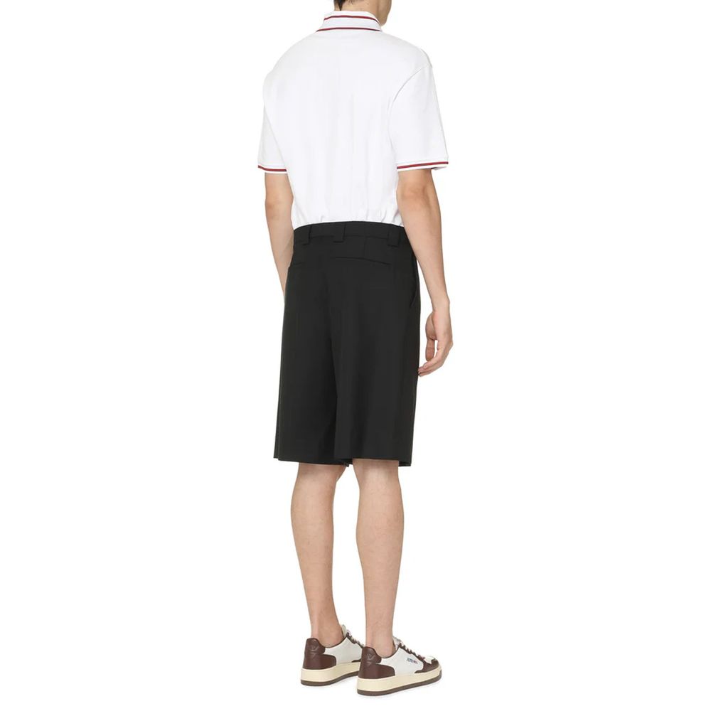 Men’s Gucci Black Polyester Bermuda Shorts