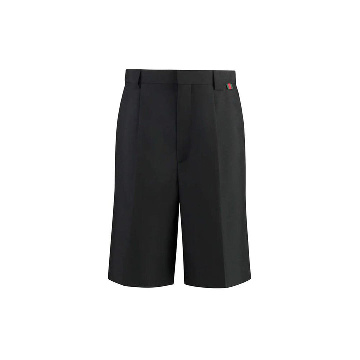 Men’s Gucci Black Polyester Bermuda Shorts