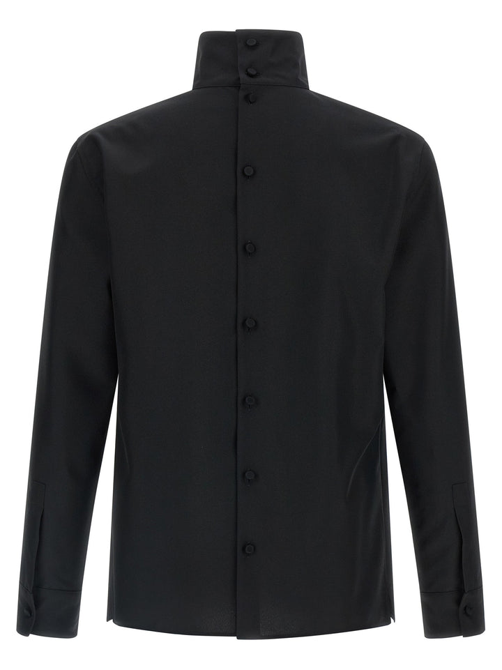 Gucci Black Polyester Blouse