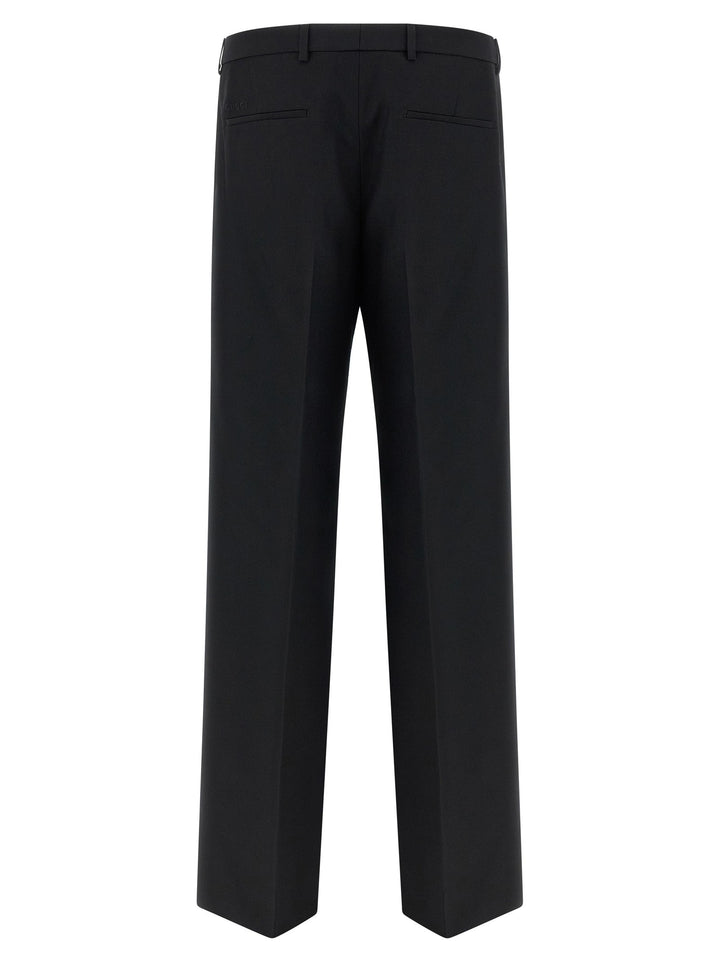 Men’s Gucci Black Polyester Dress Pants