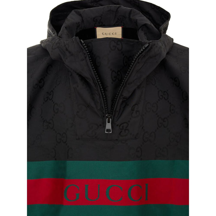 Men’s Gucci Black Polyester Trench Coat