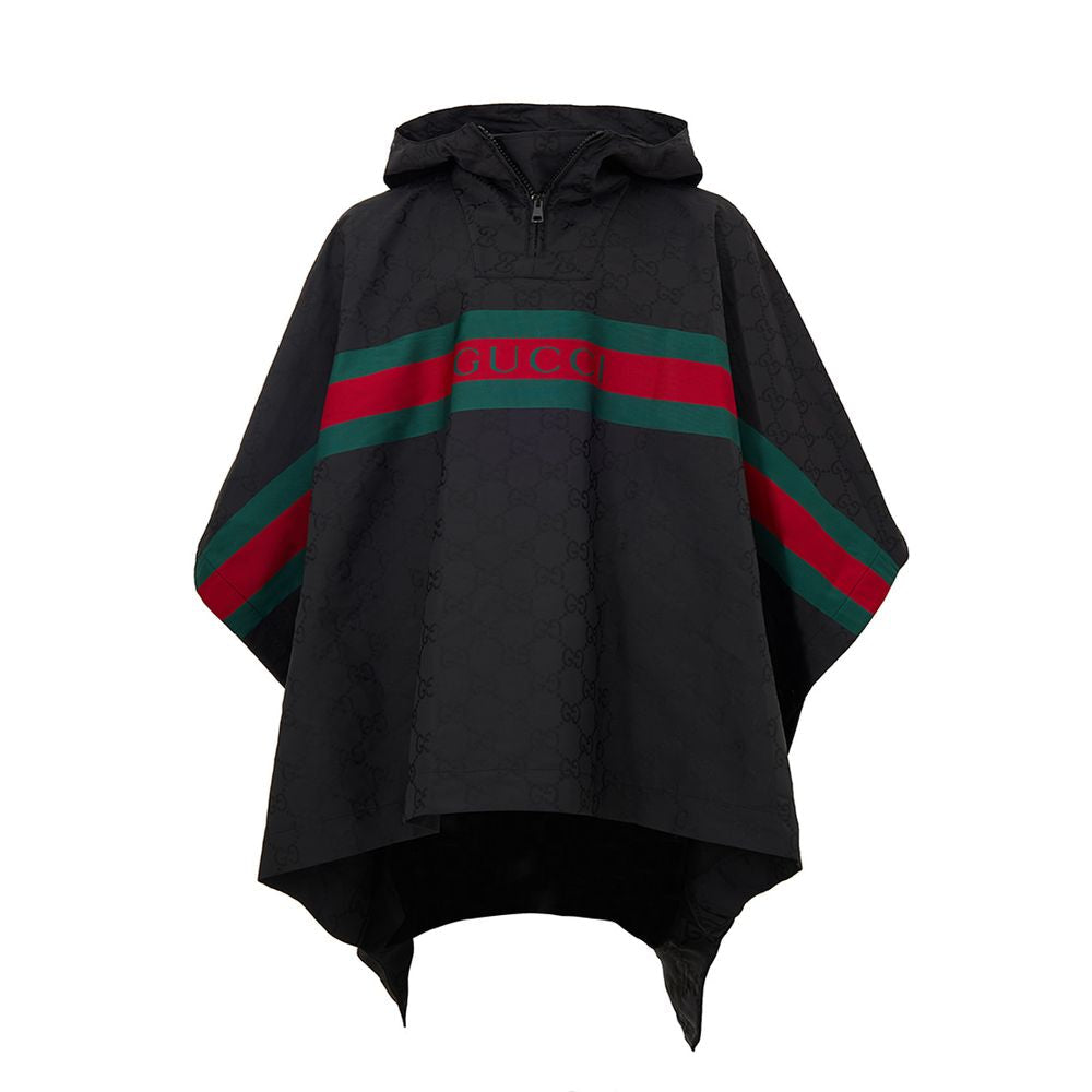 Men’s Gucci Black Polyester Trench Coat