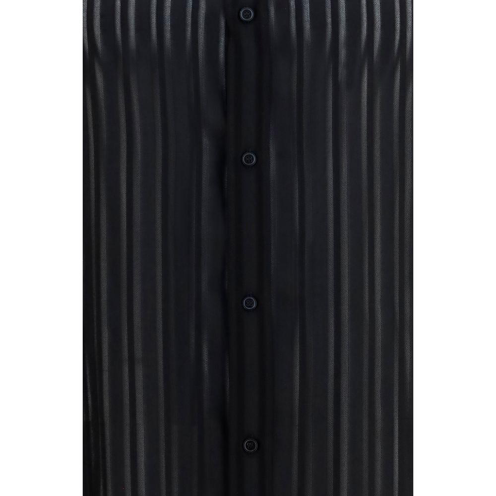 Men’s Gucci Black Silk Dress Shirt