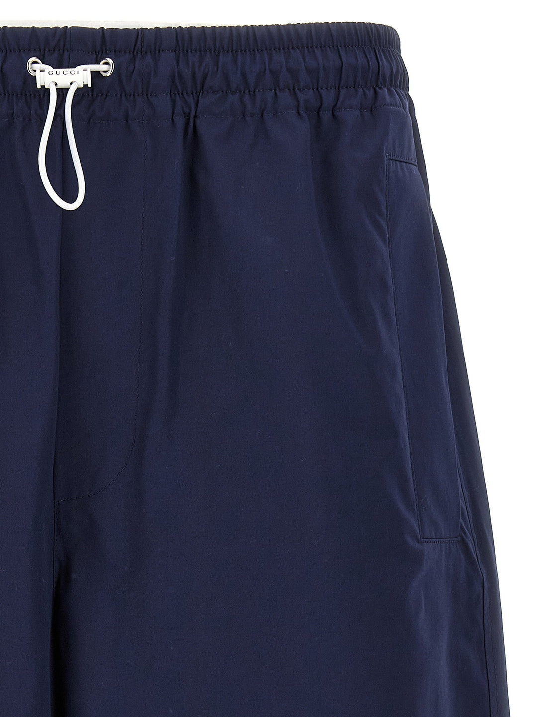 Men’s Gucci Blue Cotton Bermuda Shorts