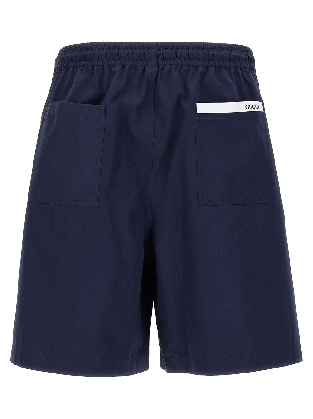 Men’s Gucci Blue Cotton Bermuda Shorts