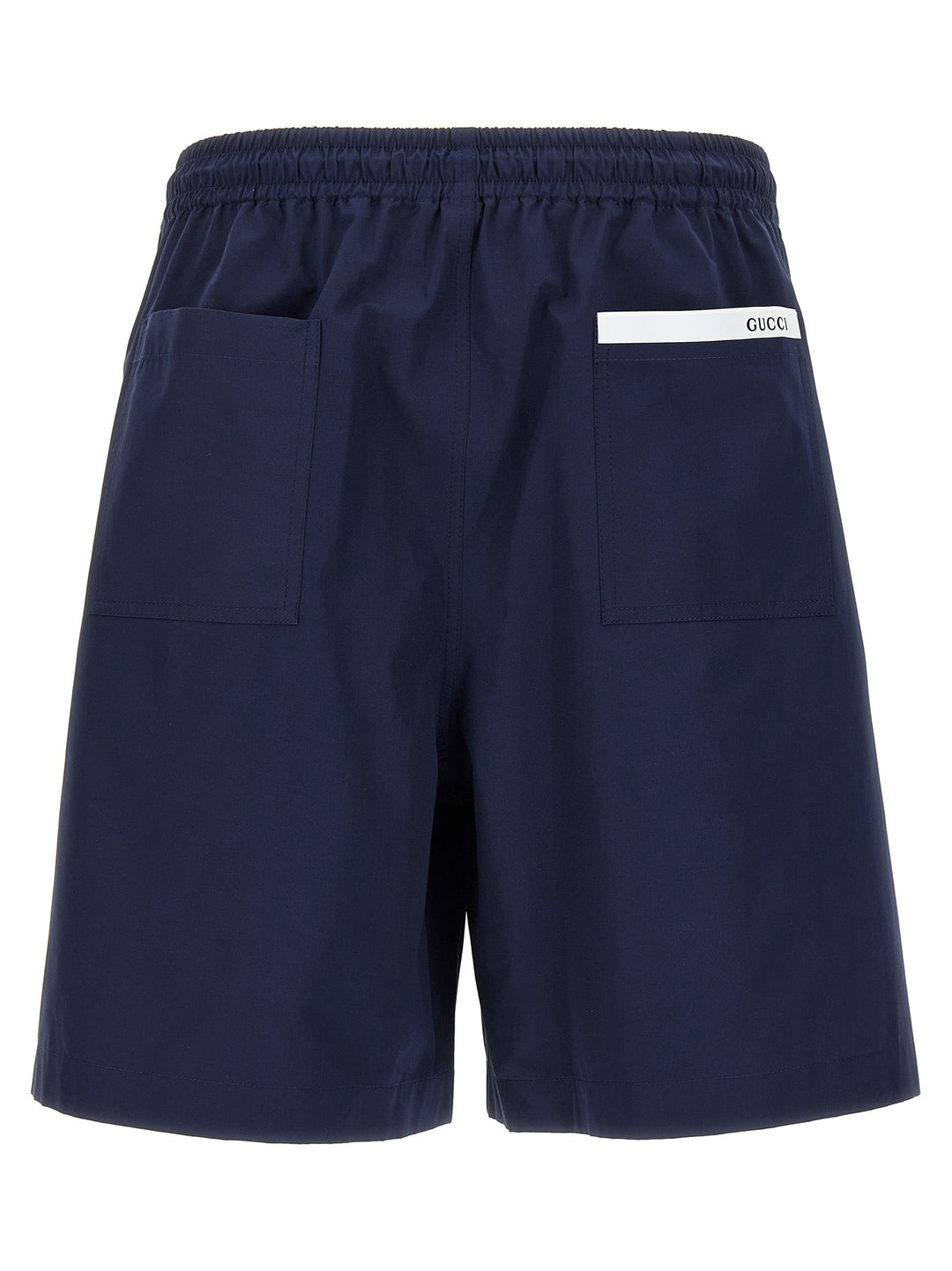 Men’s Gucci Blue Cotton Bermuda Shorts
