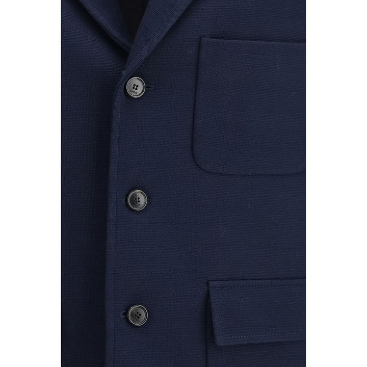 Men’s Gucci Blue Cotton Full-length Jacket