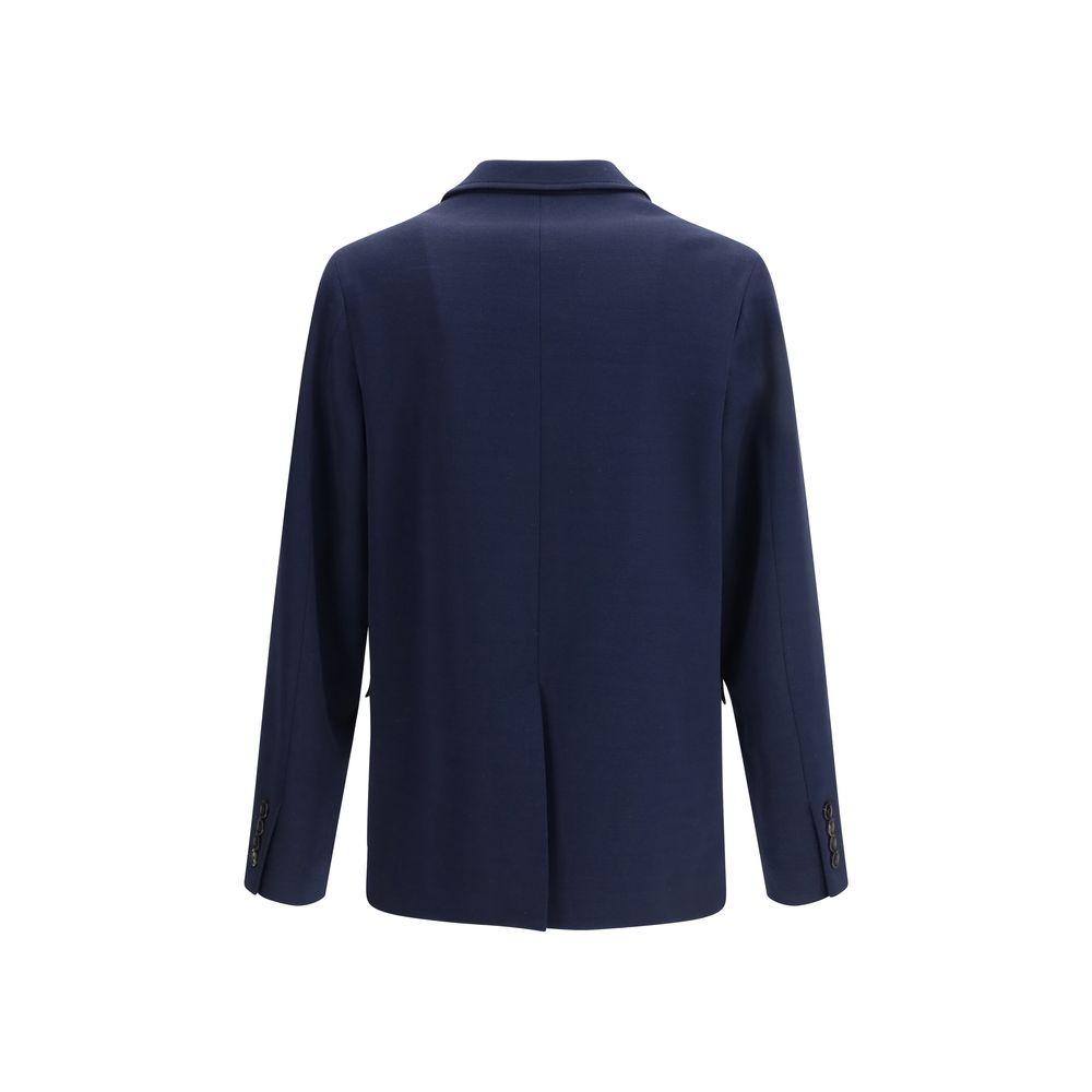 Men’s Gucci Blue Cotton Full-length Jacket