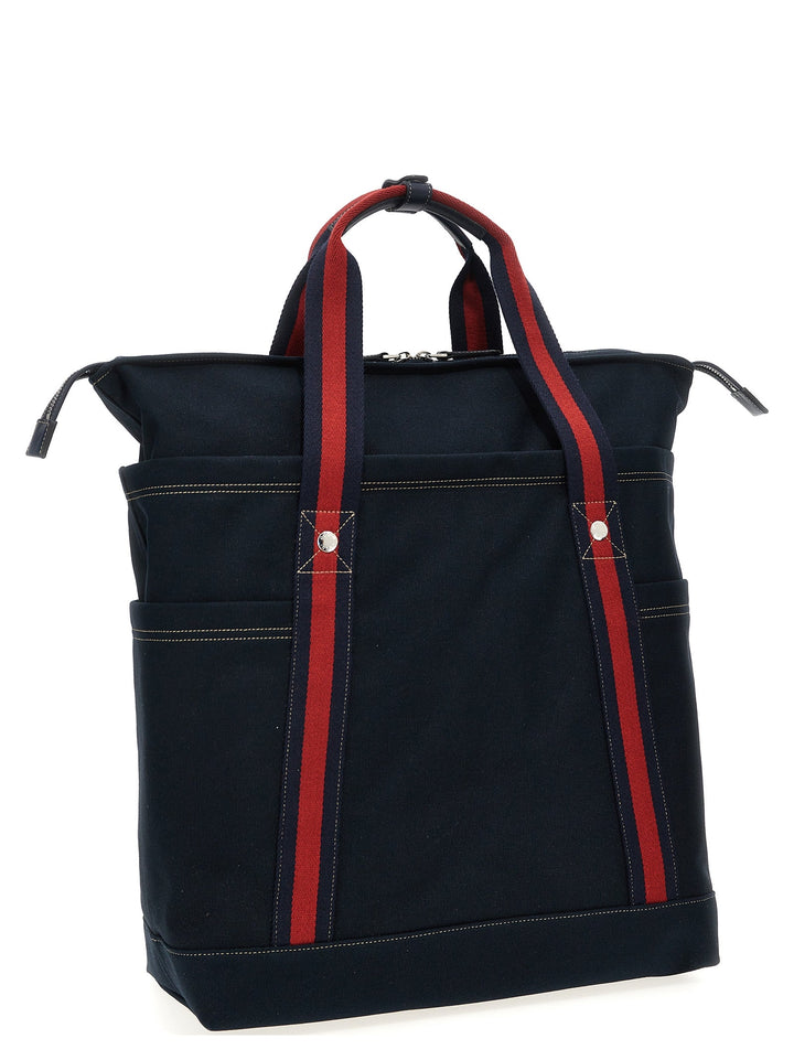 Men’s Gucci Blue Cotton Tote Bag